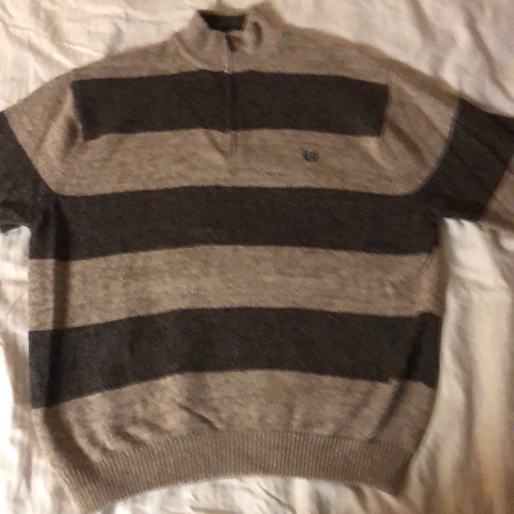 Chaps 1/4 zip sweater, XL, very lightly worn